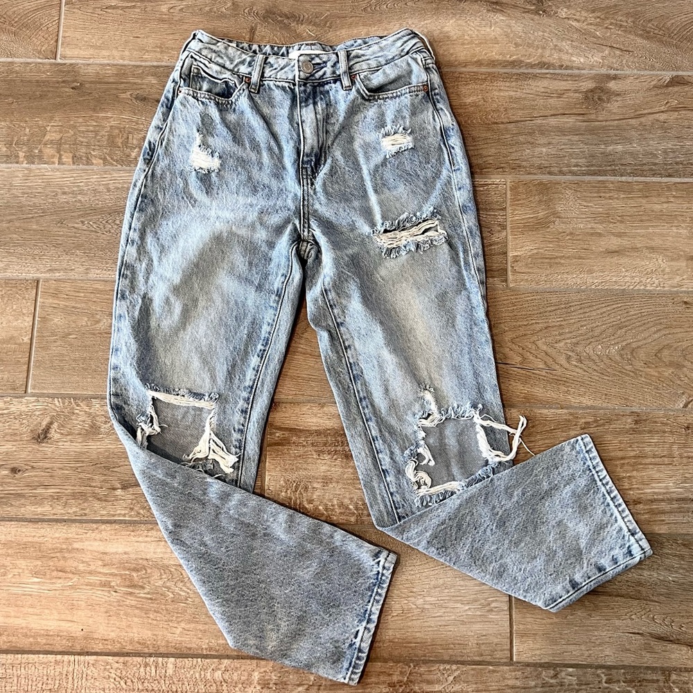 Pacsun Distressed Jean Denim Size 25